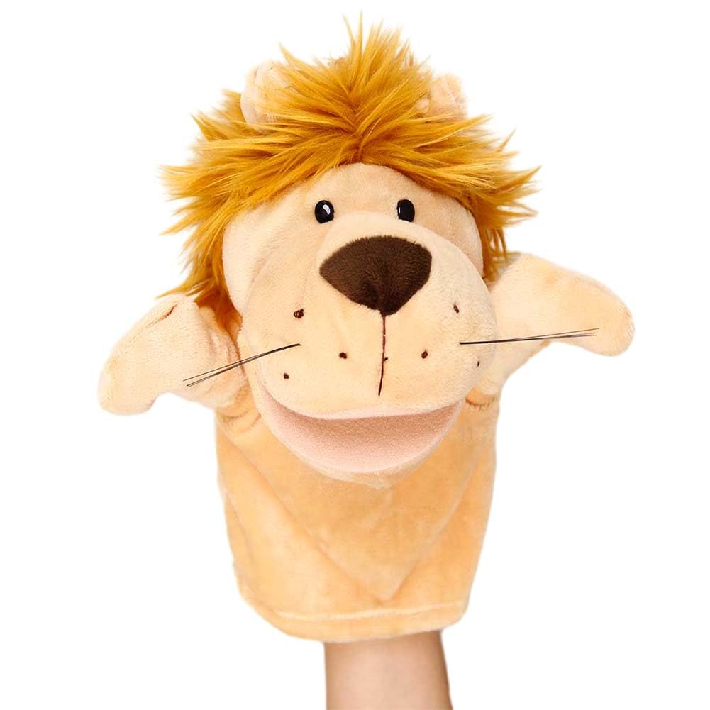 Amazon.co.jp: Lanxitown ライオンハンドパペット 子供用 - 農場の動物